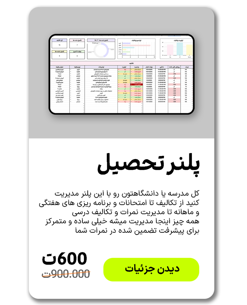 پلنر تحصیل